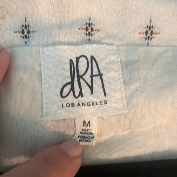 Anthropologie dRA patterned cotton blend dress - Picture 4 of 5